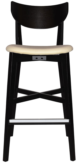 Stool Rialto Black - Unupholstered