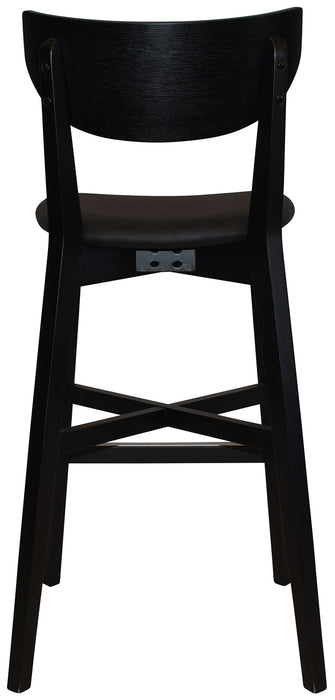 Stool Rialto Black - Vinyl Black