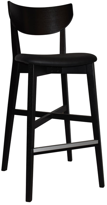 Stool Rialto Black - Vinyl Black