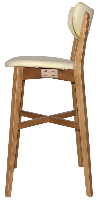 Stool Rialto Light Oak - Unupholstered (Back & Seat)