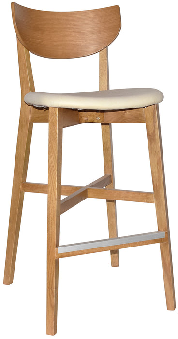 Stool Rialto Light Oak - Unupholstered