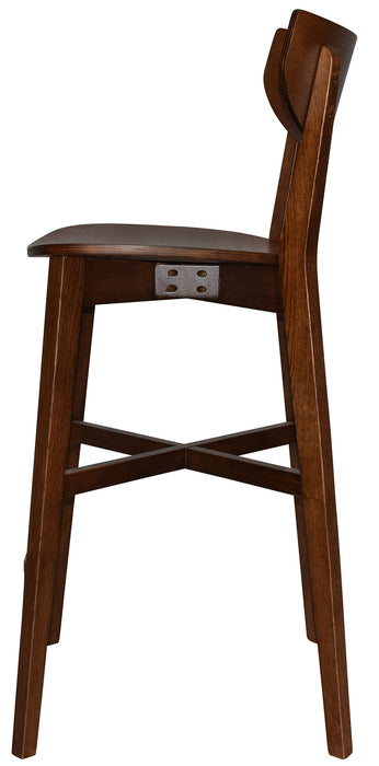 Stool Rialto Light Walnut - No Pad