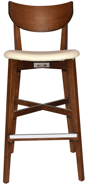 Stool Rialto Light Walnut - Unupholstered