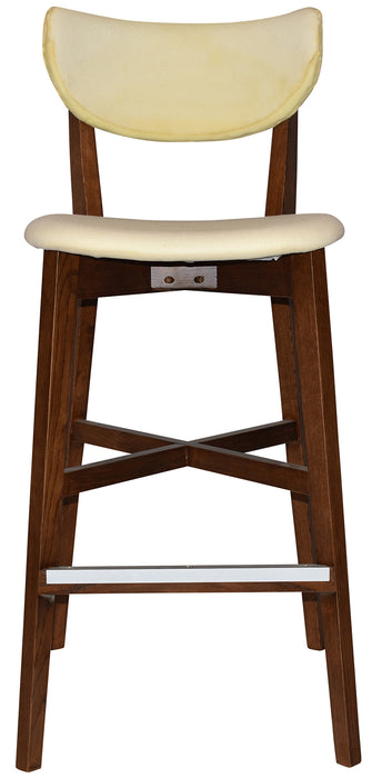 Stool Rialto Light Walnut - Unupholstered (Back & Seat)