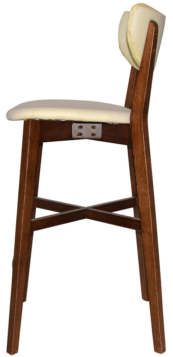 Stool Rialto Light Walnut - Unupholstered (Back & Seat)