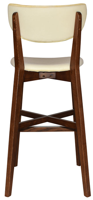 Stool Rialto Light Walnut - Unupholstered (Back & Seat)