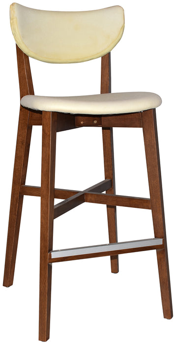 Stool Rialto Light Walnut - Unupholstered (Back & Seat)