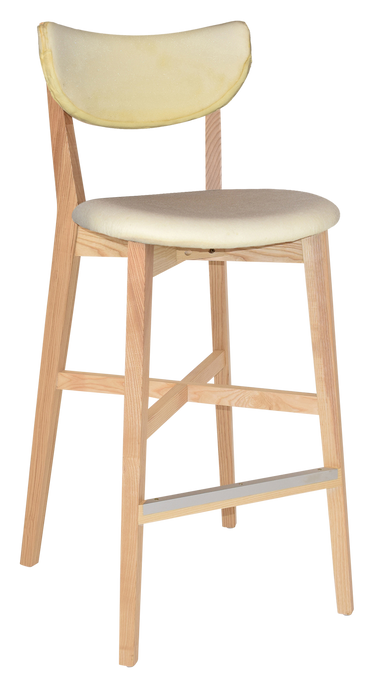 Stool Rialto Natural - Unupholstered (Back & Seat)