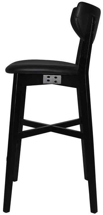 Stool Rialto Uph 2 Black