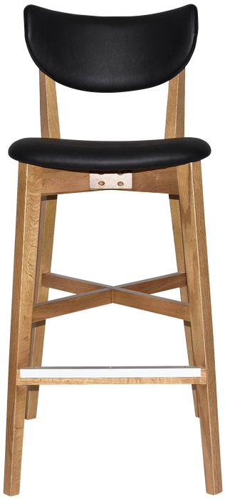 Stool Rialto Uph 2 Light Oak