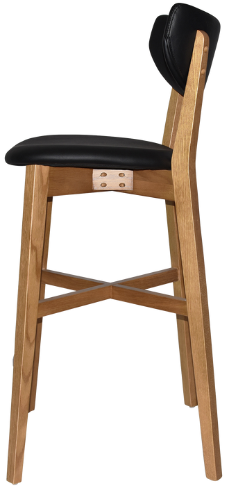 Stool Rialto Uph 2 Light Oak