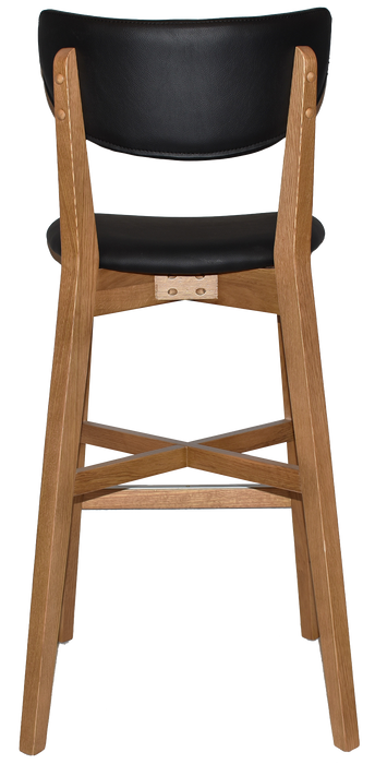 Stool Rialto Uph 2 Light Oak