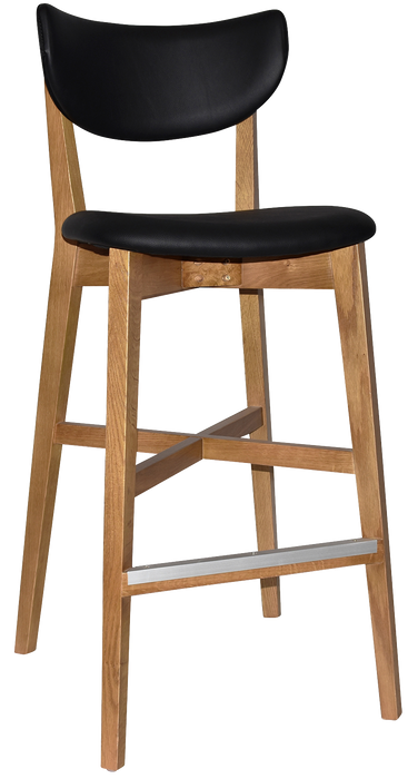 Stool Rialto Uph 2 Light Oak