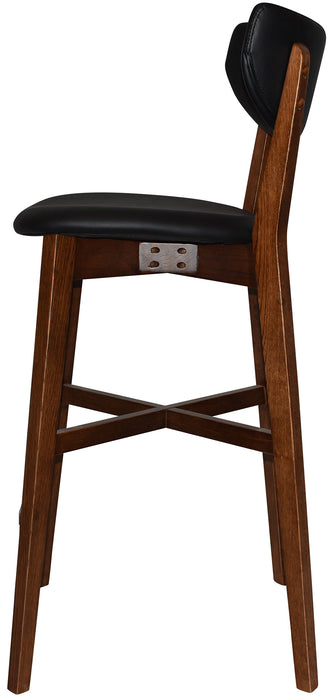 Stool Rialto Uph 2 Light Walnut