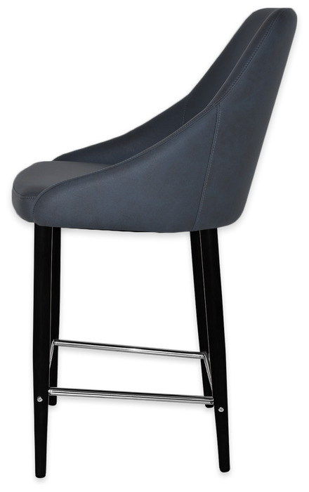 Stool Stockholm Side 650 Metal Black