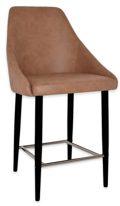 Stool Stockholm Side 650 Metal Black