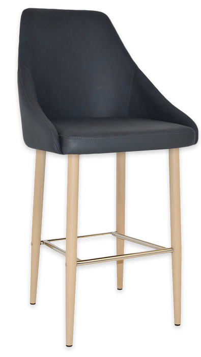 Stool Stockholm Side 750 Metal Birch