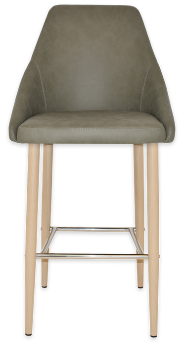 Stool Stockholm Side 750 Metal Birch