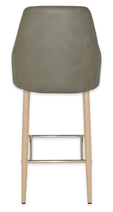 Stool Stockholm Side 750 Metal Birch