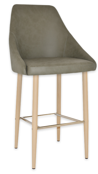 Stool Stockholm Side 750 Metal Birch