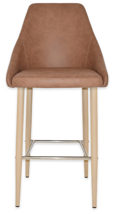 Stool Stockholm Side 750 Metal Birch