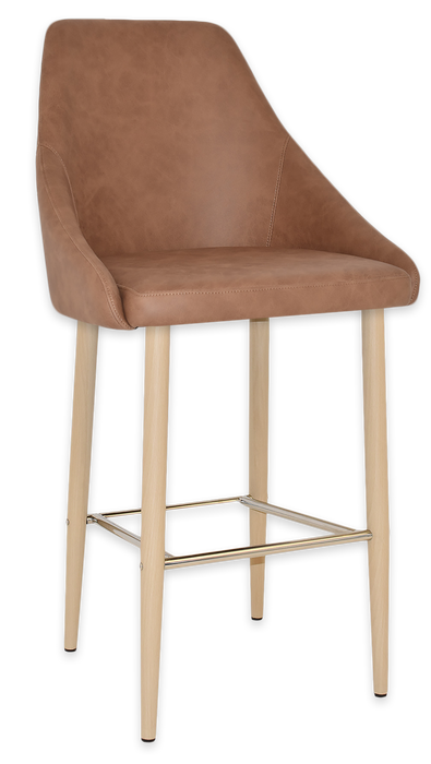 Stool Stockholm Side 750 Metal Birch