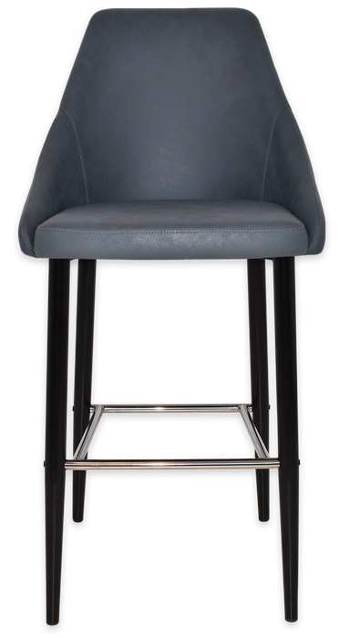 Stool Stockholm Side 750 Metal Black