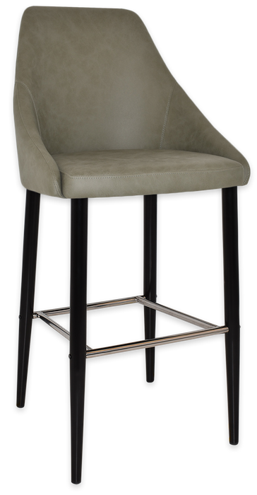 Stool Stockholm Side 750 Metal Black