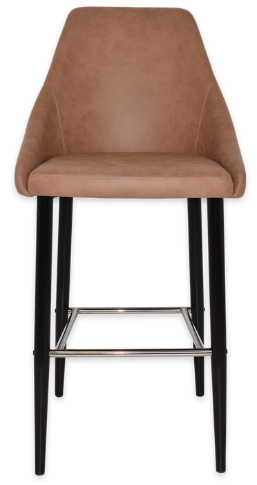 Stool Stockholm Side 750 Metal Black