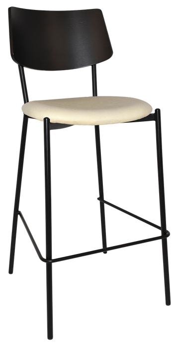 Stool Texas Black - Unupholstered