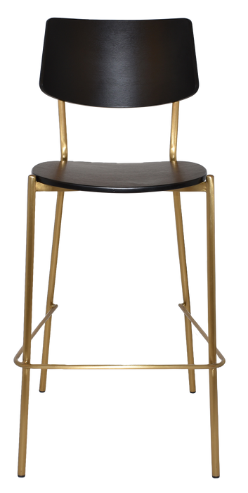 Stool Texas Brass - Black