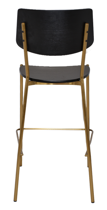 Stool Texas Brass - Black