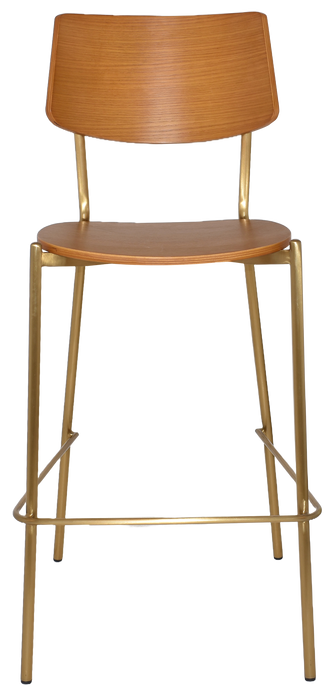 Stool Texas Brass - Light Oak