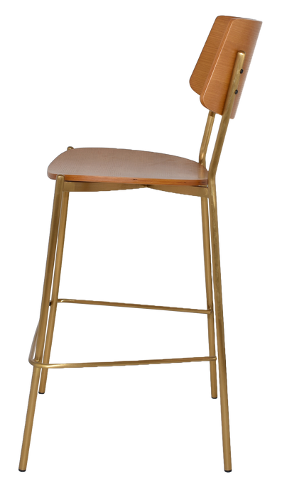 Stool Texas Brass - Light Oak