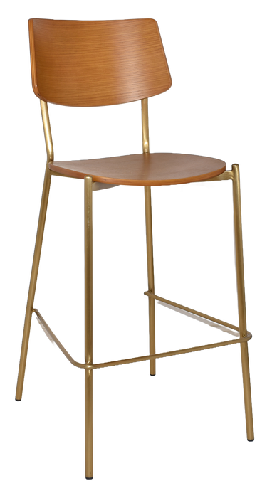 Stool Texas Brass - Light Oak