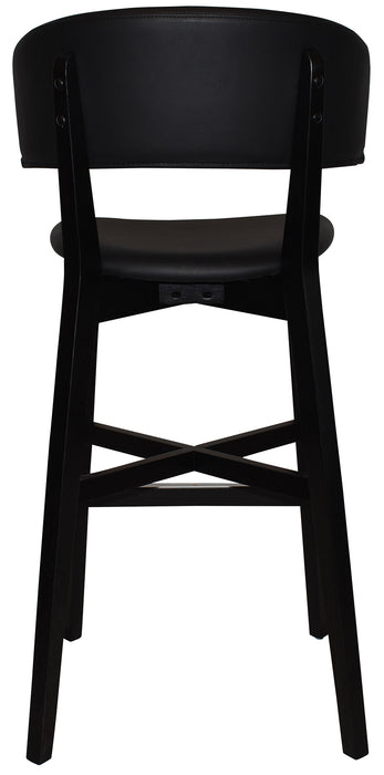 Stool Torino Uph - Vinyl Black - Black