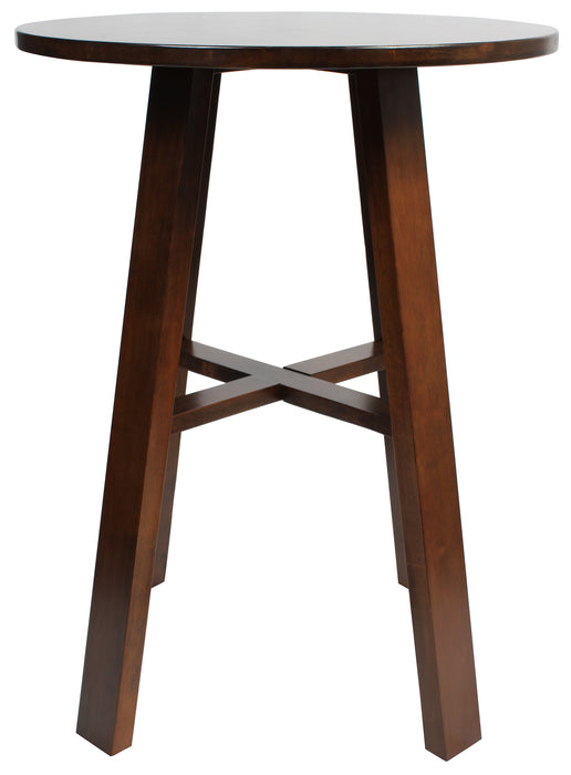 Bar Table Chunk 800Mm (Kit) - Walnut