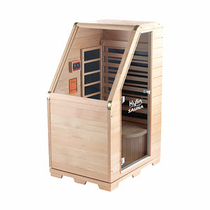 Kylin Compact Carbon Fibre Portable Sauna 1 Person Home Sauna Room KY-1D6