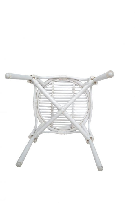 Key Largo Stool / Side Table White