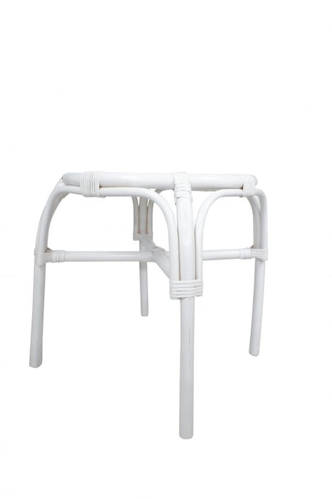 Key Largo Stool / Side Table White