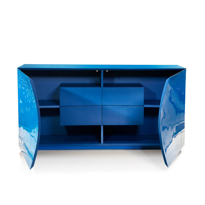 Kaizen Credenza Blue