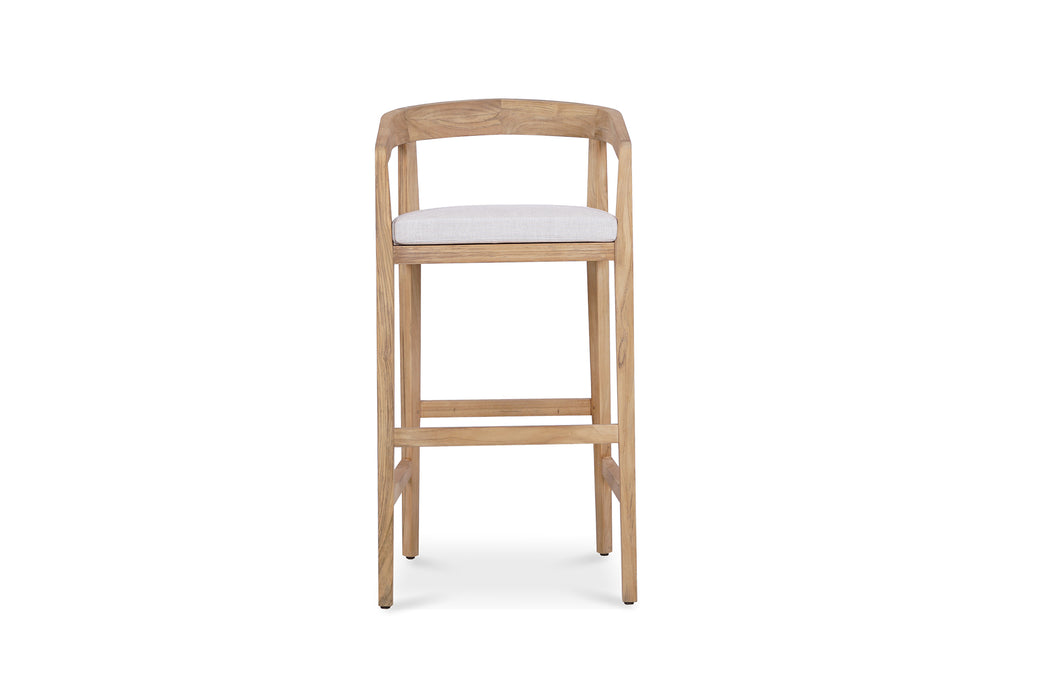 Kingscliff Bar Stool - Natural Cast Natural 78cm