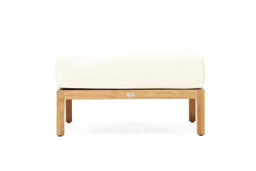 Kingscliff Outdoor Ottoman - Cast Natural