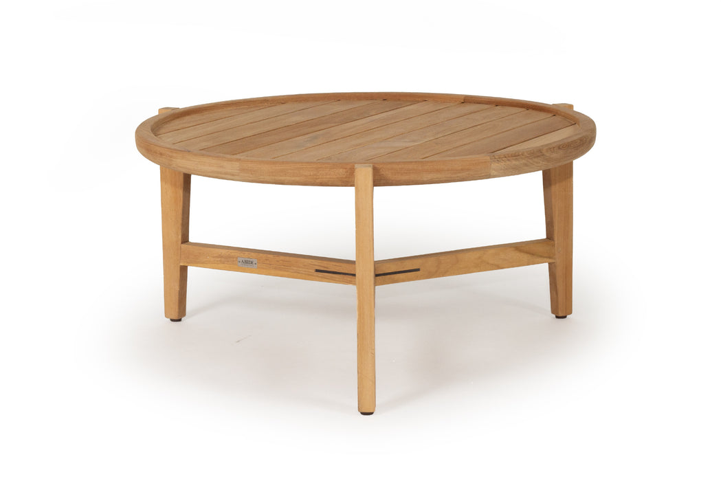 Cabarita Outdoor Round Coffee Table - Natural - 80cm