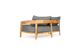 Cabarita Outdoor Sofa 2 Seater - Slate