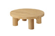 Koa Round Coffee Table - Natural 80cm