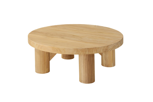 Koa Round Coffee Table - Natural 80cm