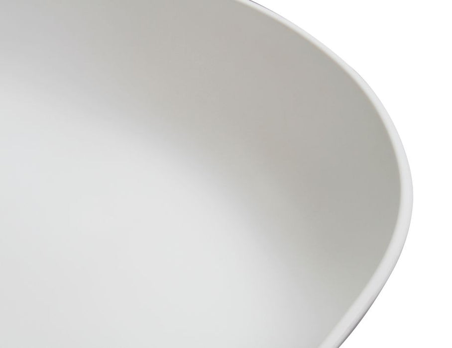 Kobe Stool - White Metal Legs - White Seat