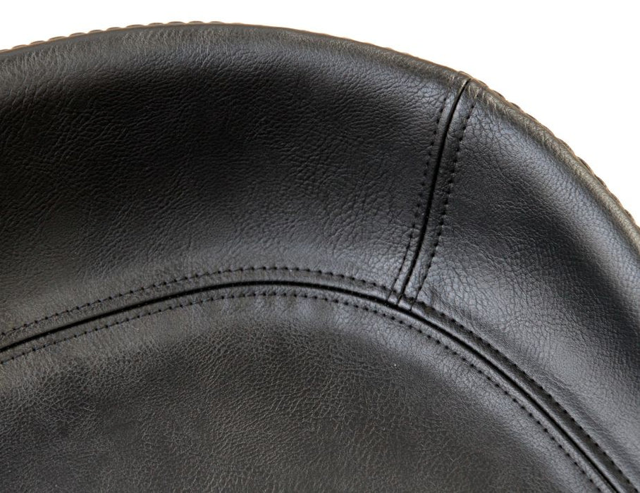 Kobe Stool - Natural - Vintage Black Seat