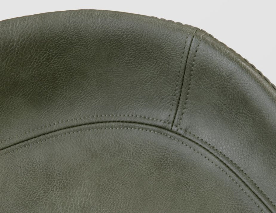 Kobe Stool - Natural - Vintage Green Seat